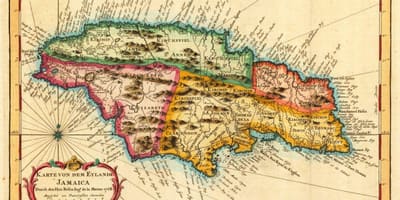 რუკა ძველებური jamaica